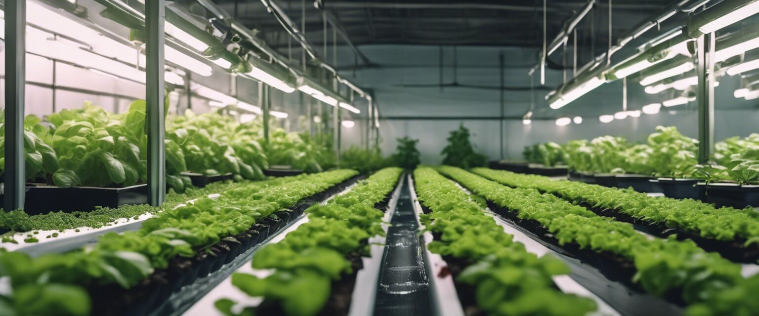 Image of a hydroponic garden